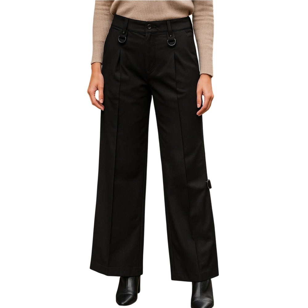 Hugo Boss Designer Brown Cargo Style Pants with D-Ring Details Streetwear 12299‎